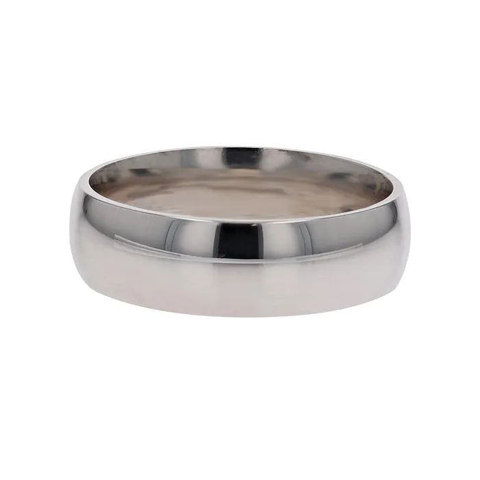 Stuller Rings Sterling Silver Comfort Fit Mens Band