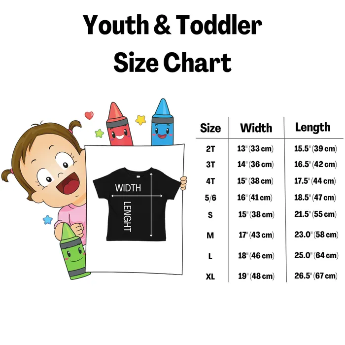 TeaShirt Shoppe Charm Necklaces Little Miss Lucky Charm Youth Toddler Graphic Tee