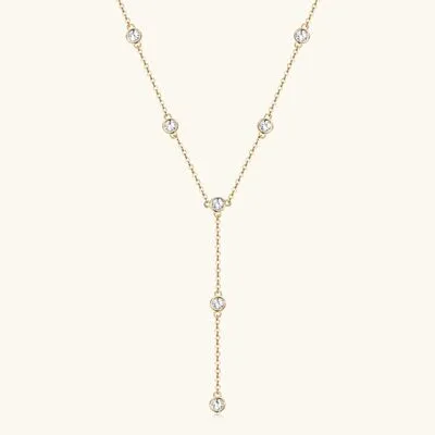 Trendsi Necklaces 11 Carat Moissanite 925 Sterling Silver Necklace Trendsi Necklaces 11 Carat Moissanite 925 Sterling Silver Necklace