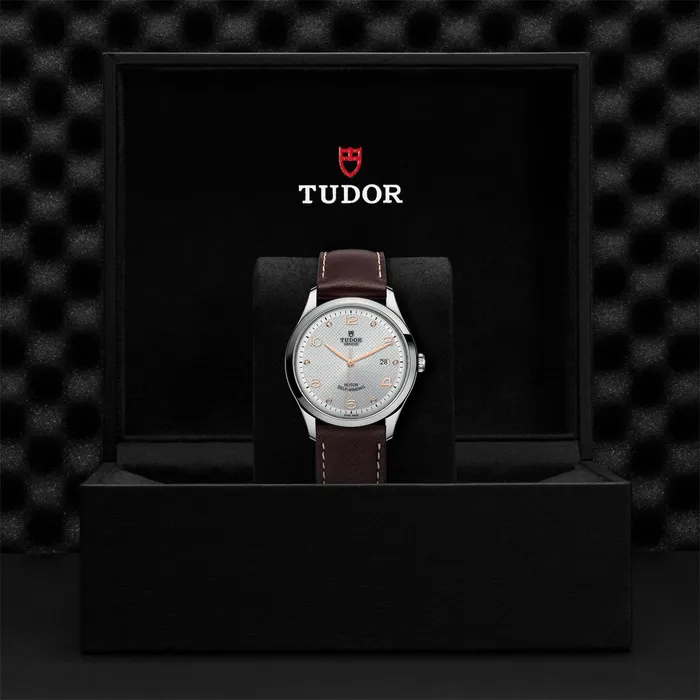 TUDOR 1926 41mm Steel and Leather Automatic Watch M916500007 Tudor Watches