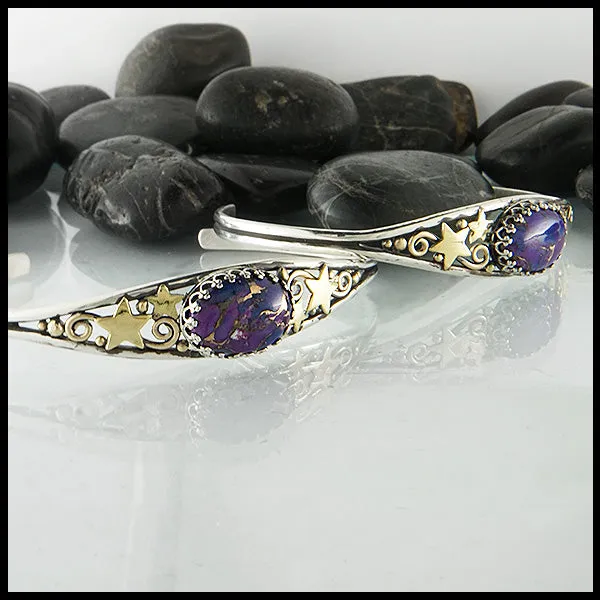 Walker Metalsmiths Bracelets Galaxy Cuff Bracelet