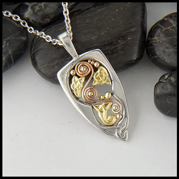 Walker Metalsmiths Necklaces Celtic Knot Custom Pendant