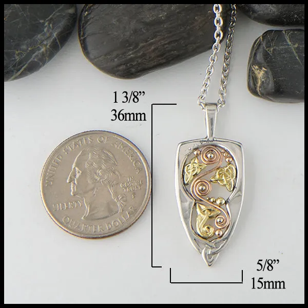 Walker Metalsmiths Necklaces Celtic Knot Custom Pendant