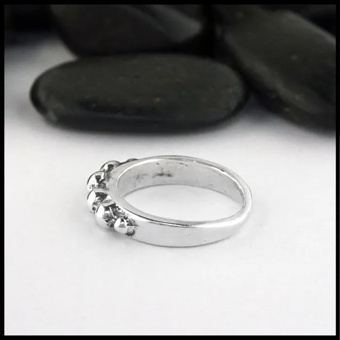 Walker Metalsmiths Rings Bubble Ring in Silver