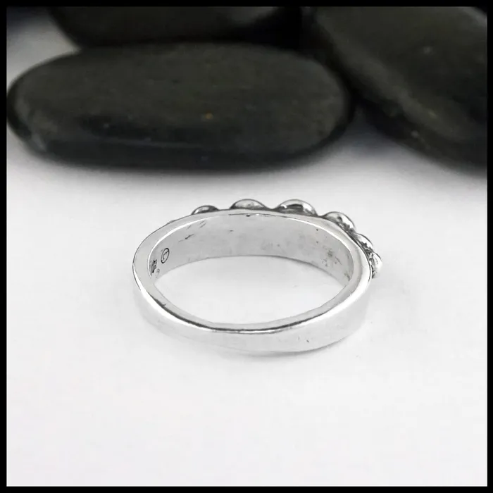 Walker Metalsmiths Rings Bubble Ring in Silver