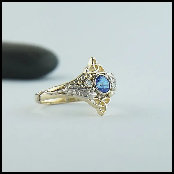 Walker Metalsmiths Rings Kashmir Blue Topaz Ring